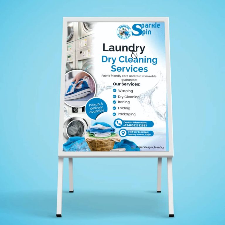 Sparklespin Laundry and Dry Cleaning Services.