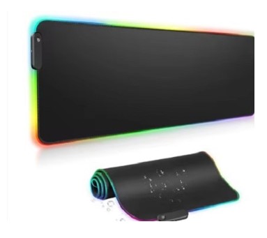 RGB LED Mouse Pad XL – USB Powered Gaming Mouse-Pad