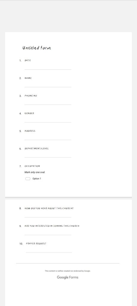 Questionnaires image 1