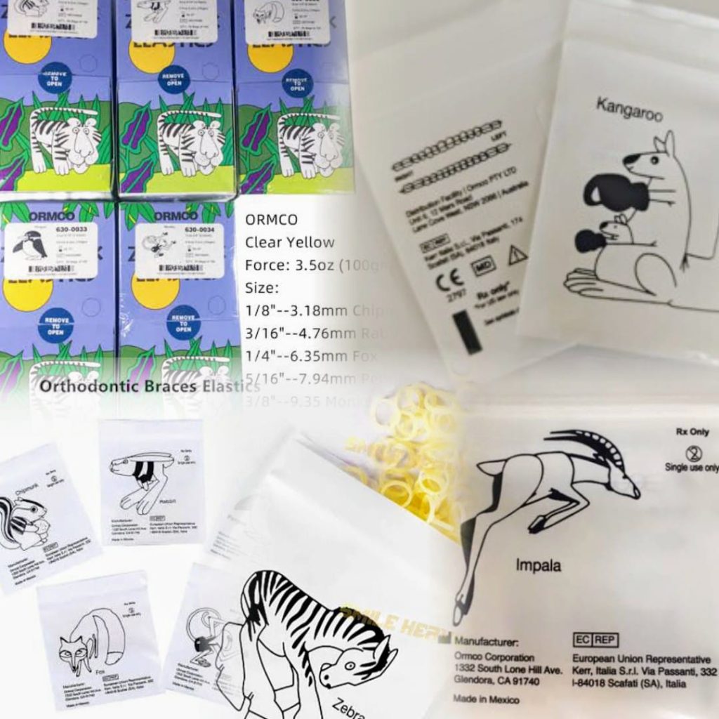 Orthodontic Braces Elastics image 1