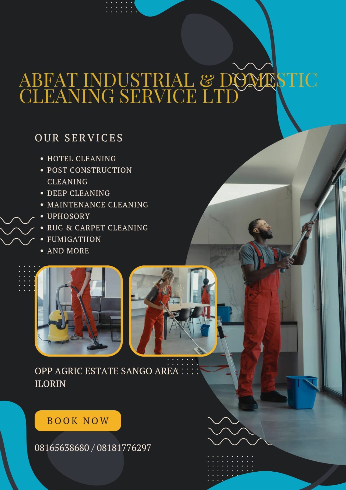 Abfat industrial and domestic cleaning services Ltd